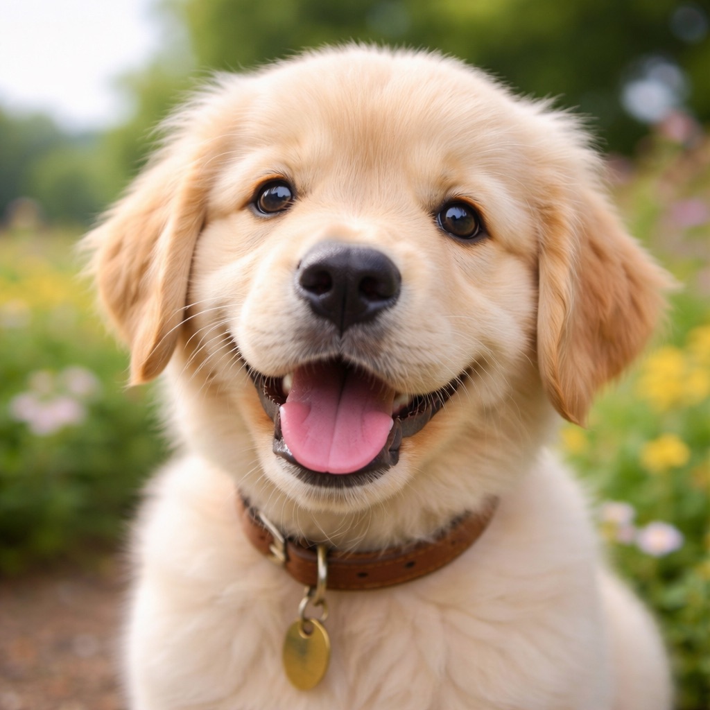 Cucciolo felice